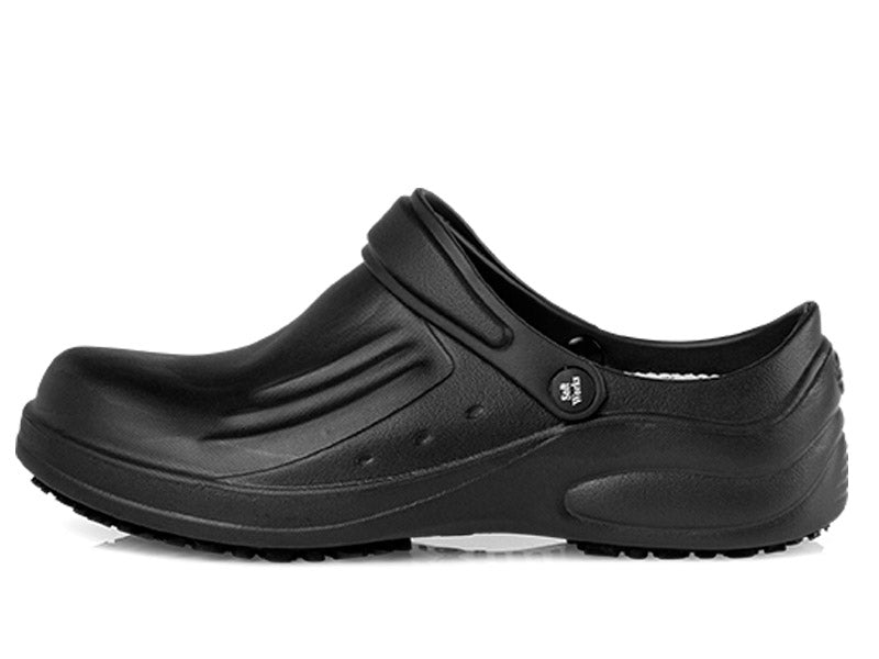 Chef Shoes - Ref. BB61 Non Slip Black Clogs for Kitchen Use – Foot Zone
