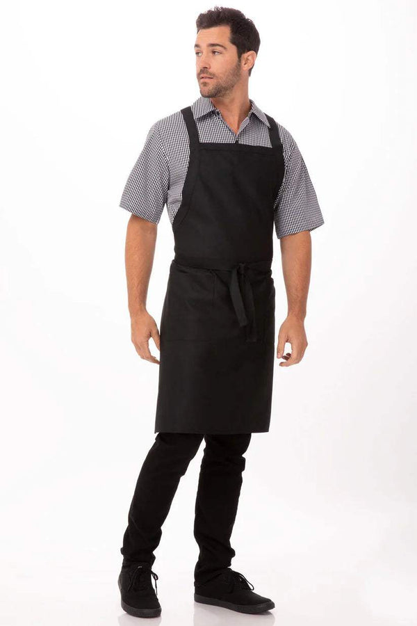 Cross-Back Bib Apron - Foot Zone