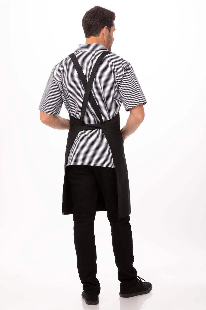 Cross-Back Bib Apron - Foot Zone