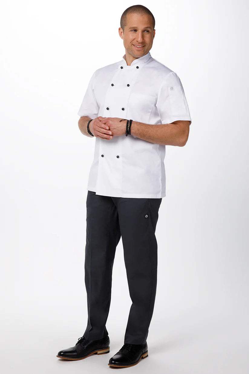 Macquarie Men's Basic Chef Jacket - Foot Zone