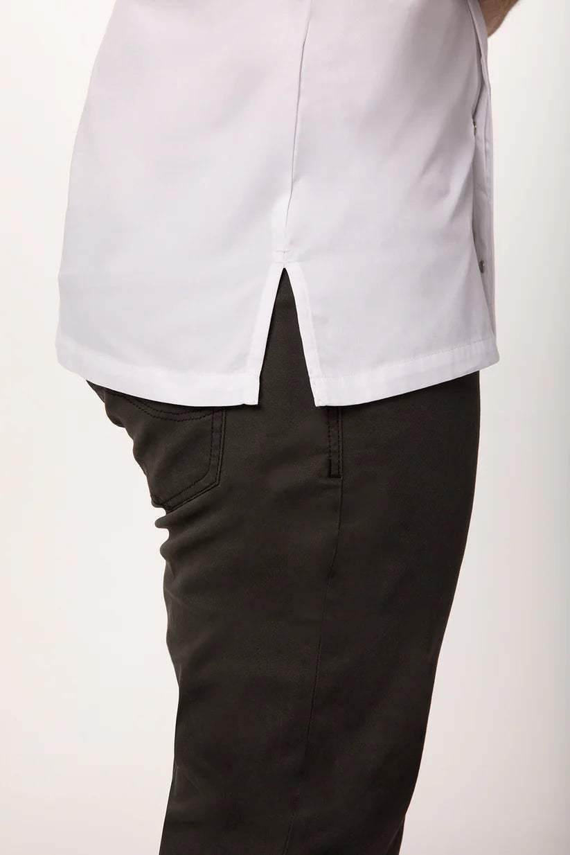 Cannes Press Stud Chef Jacket - Foot Zone