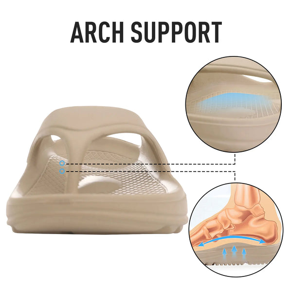 Ref FT 81 - ComfyArch Women's Orthopedic Flip Flops with Arch Support