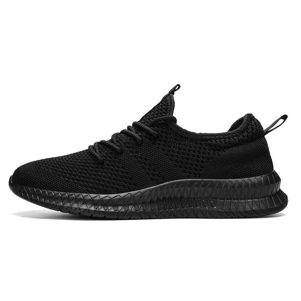 Ref FT 86- Relaxed Fit Memory Foam Work Sneakers – Slip-On, Slip-Resistant, Sporty Comfort with Knit Mesh Upper"