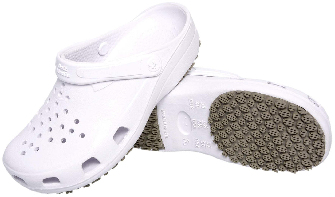 BB31 CLOGS NON SLIP WHITE - Foot Zone