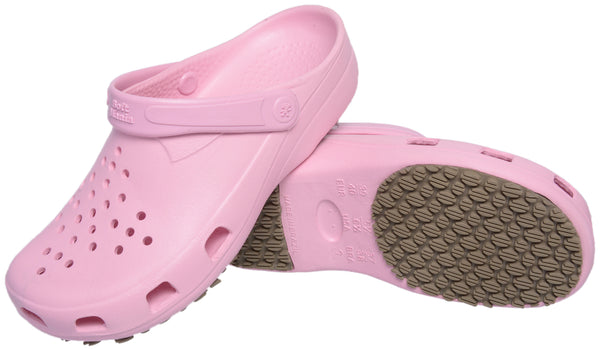 BB31 CLOGS NON SLIP  PINK.