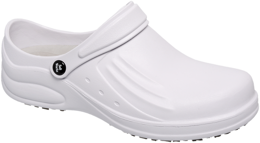 Ref. BB61 KITCHEN CLOGS WHITE