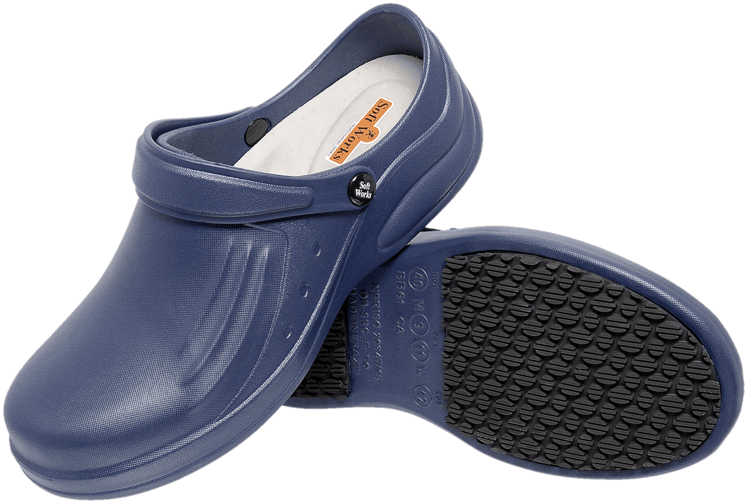 Ref. BB61  CLOGS BLUE - Foot Zone