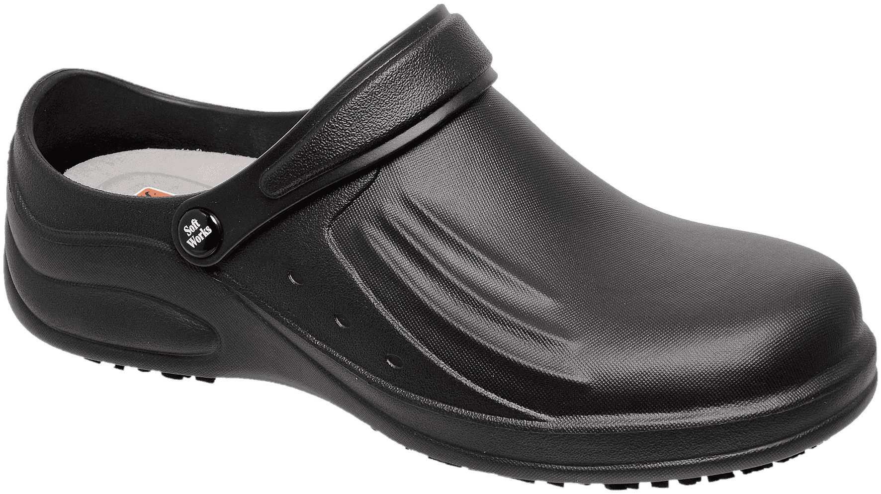 Ref. BB61 CHEF KITCHEN SHOES BLACK Foot Zone