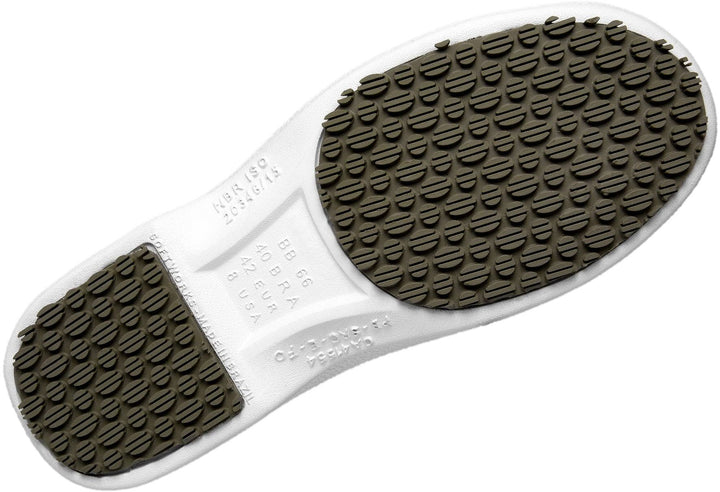 Ref. BB66  NON-SLIP SHOES WITH TOE CAP WHITE.