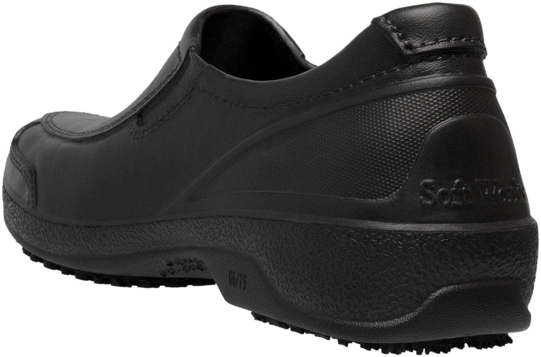 Ref. BB66  NON-SLIP WORK CLASSIC SHOES WITH TOE CAP BLACK - Foot Zone