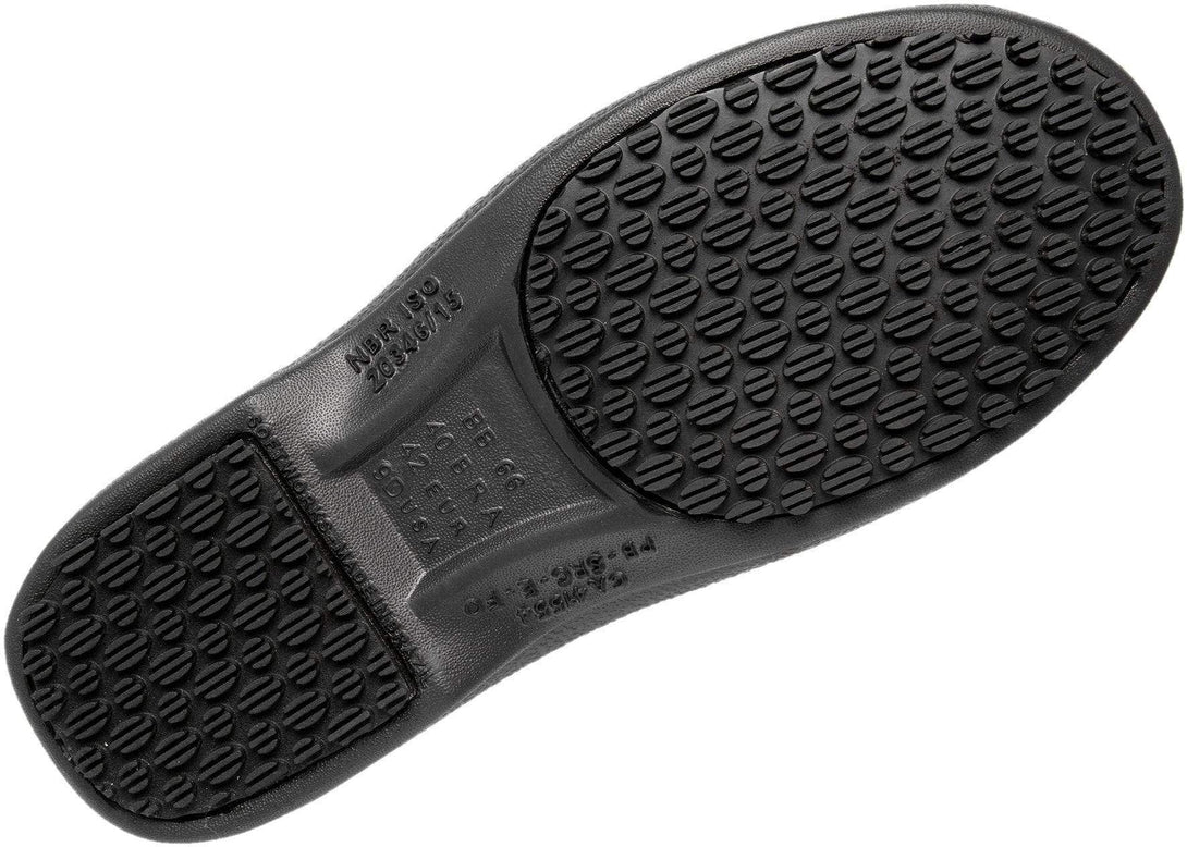 Ref. BB66  NON-SLIP WORK CLASSIC SHOES WITH TOE CAP BLACK - Foot Zone