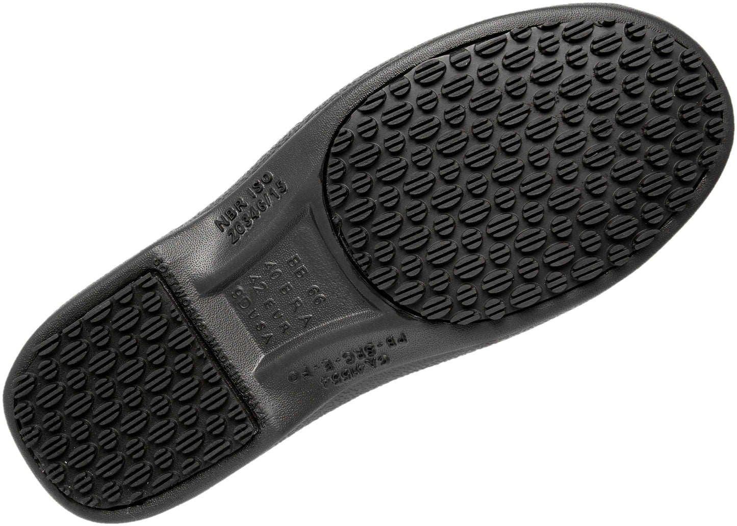 Ref. BB66  NON-SLIP WORK SHOES WITH TOE CAP BLACK