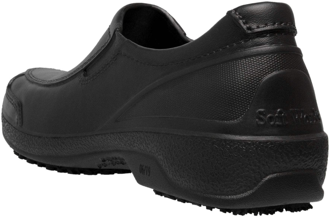 Ref. BB67  NON-SLIP WORK CLASSIC SHOES  BLACK - Foot Zone