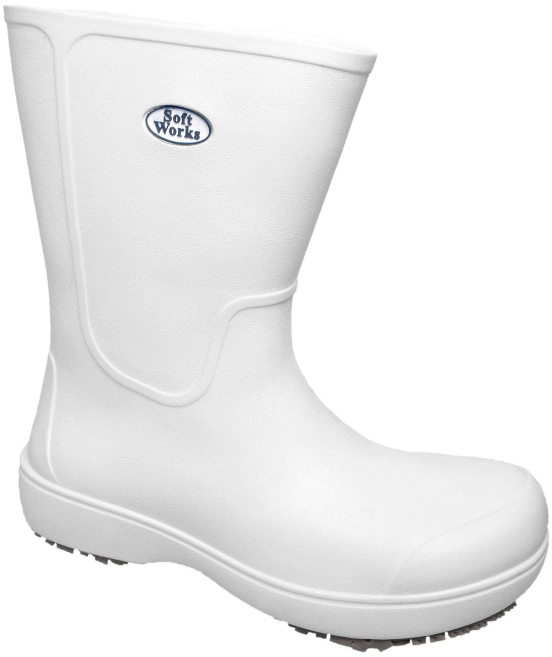 Ref. BB87 LONG WORK BOOTS WHITE (wholesale) - Foot Zone